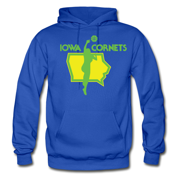 Iowa Cornets Hoodie - royal blue