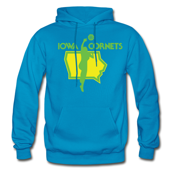 Iowa Cornets Hoodie - turquoise