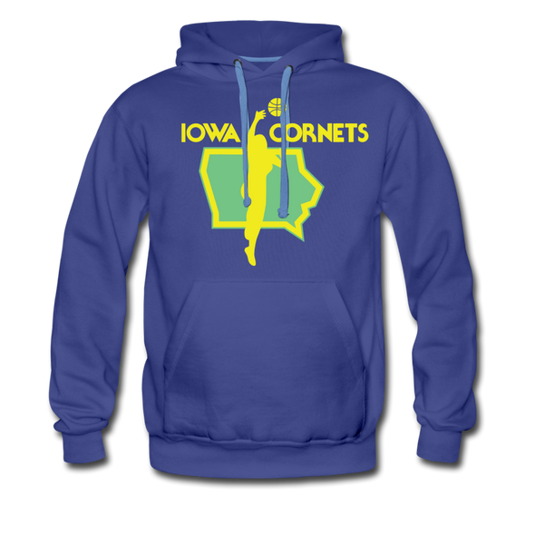 Iowa Cornets Hoodie (Premium) - royalblue