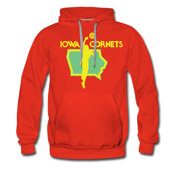 Iowa Cornets Hoodie (Premium) - red
