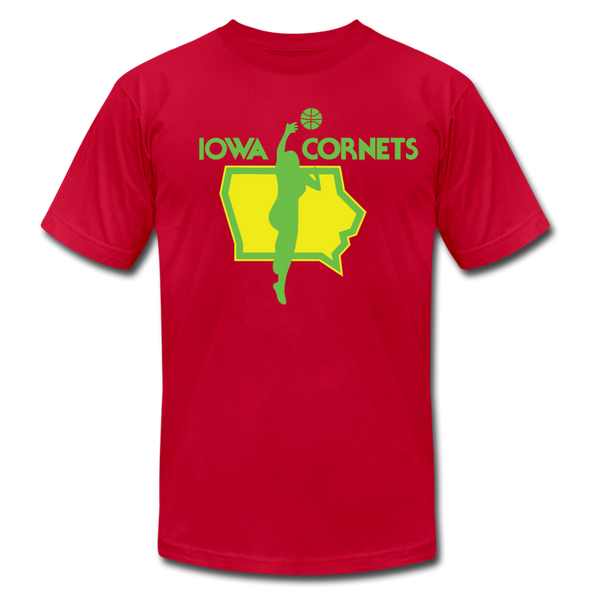 Iowa Cornets T-Shirt (Premium) - red