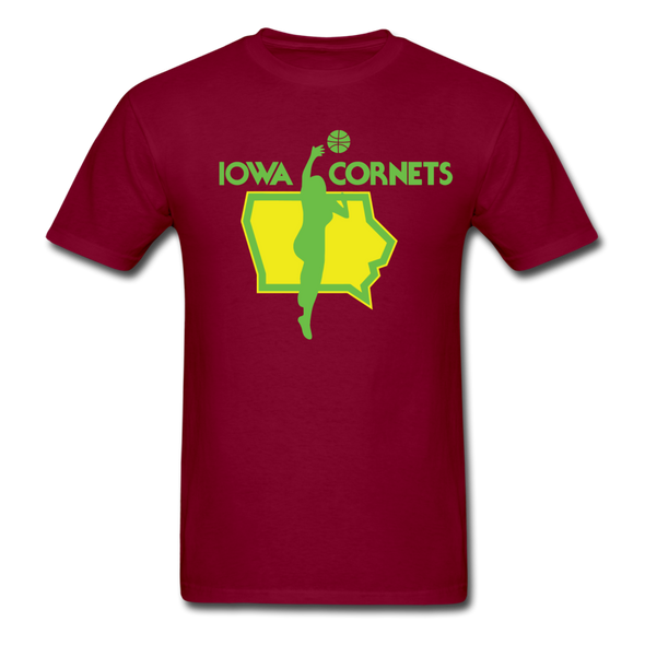Iowa Cornets T-Shirt - burgundy