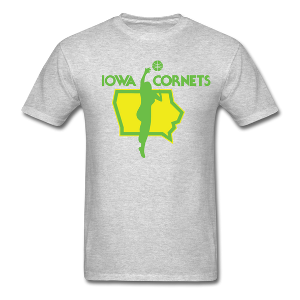 Iowa Cornets T-Shirt - heather gray