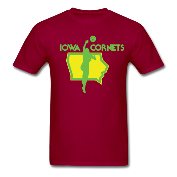 Iowa Cornets T-Shirt - dark red