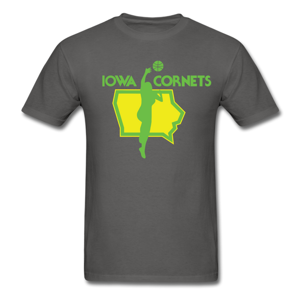 Iowa Cornets T-Shirt - charcoal