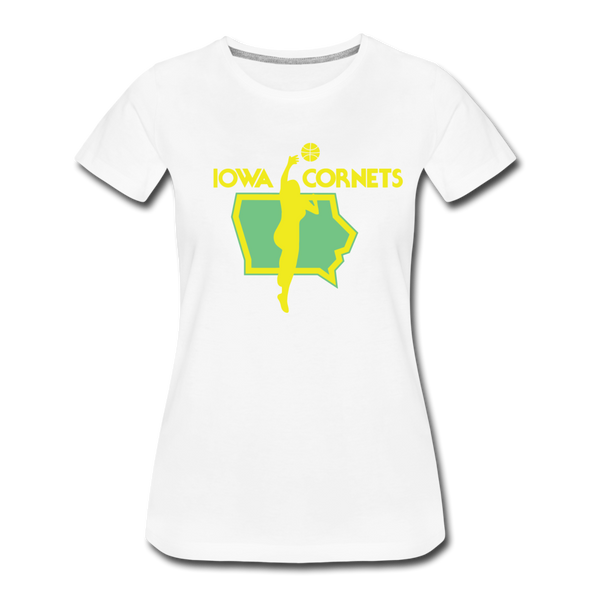 Iowa Cornets Women’s T-Shirt - white
