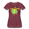 Iowa Cornets Women’s T-Shirt - heather burgundy