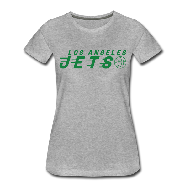 Los Angeles Jets Women’s T-Shirt - heather gray