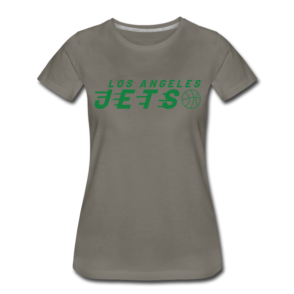 Los Angeles Jets Women’s T-Shirt - asphalt gray