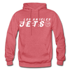 Los Angeles Jets Hoodie - heather red