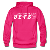 Los Angeles Jets Hoodie - fuchsia