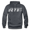 Los Angeles Jets Hoodie - charcoal gray