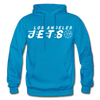 Los Angeles Jets Hoodie - turquoise
