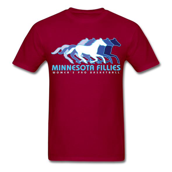 Minnesota Fillies T-Shirt - dark red