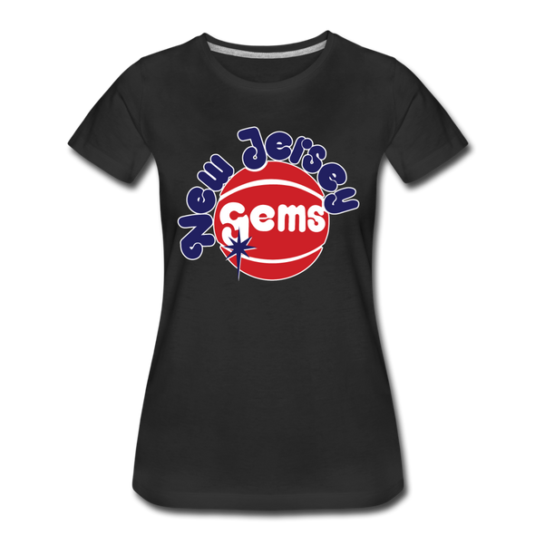 New Jersey Gems Women’s T-Shirt - black