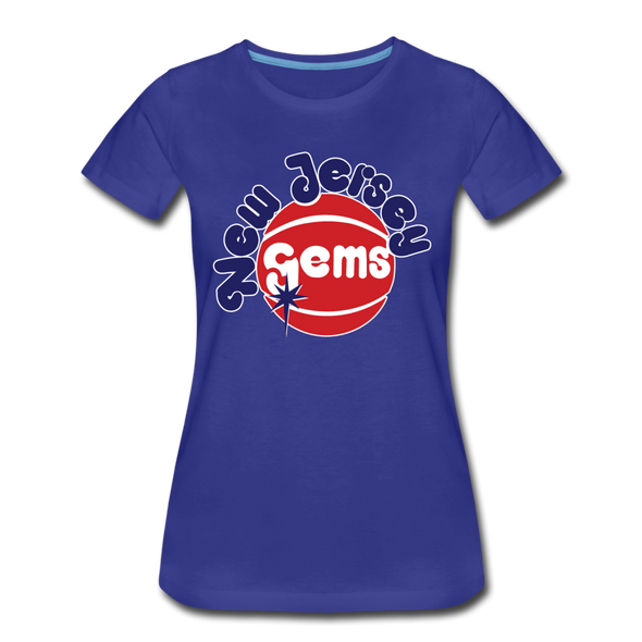 New Jersey Gems Women’s T-Shirt - royal blue