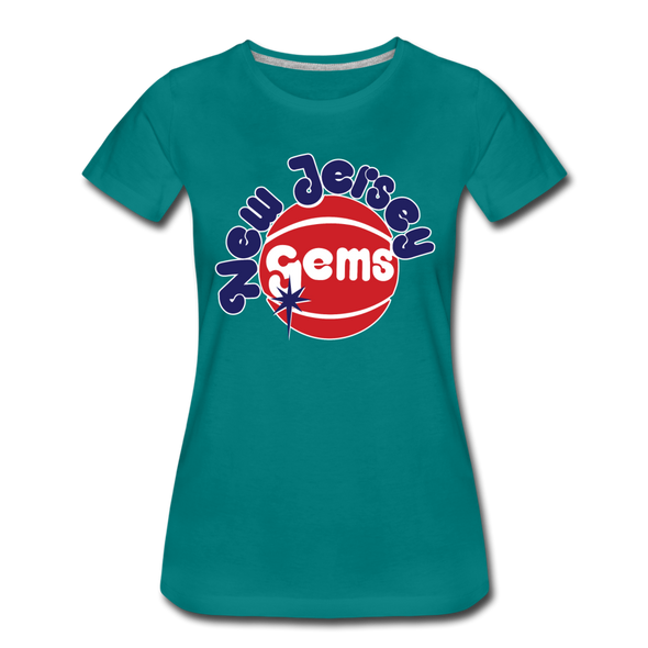 New Jersey Gems Women’s T-Shirt - teal