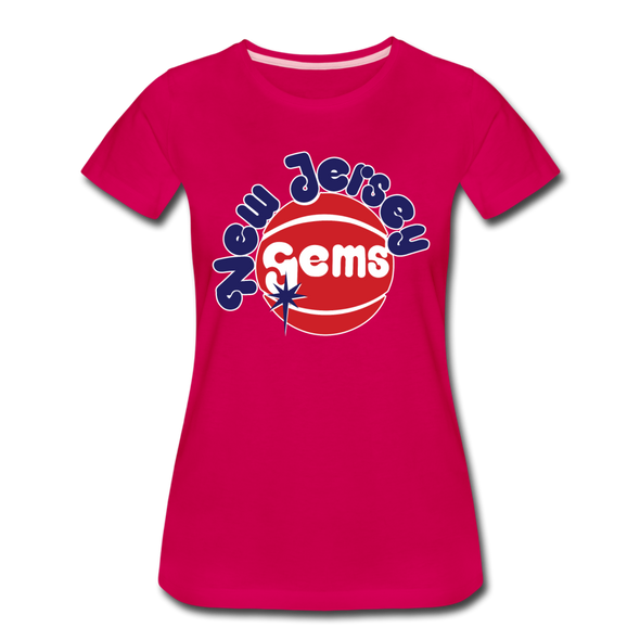 New Jersey Gems Women’s T-Shirt - dark pink