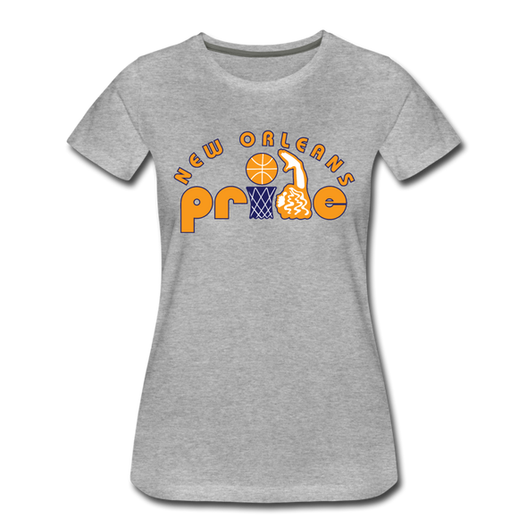 New Orleans Pride Women’s T-Shirt - heather gray