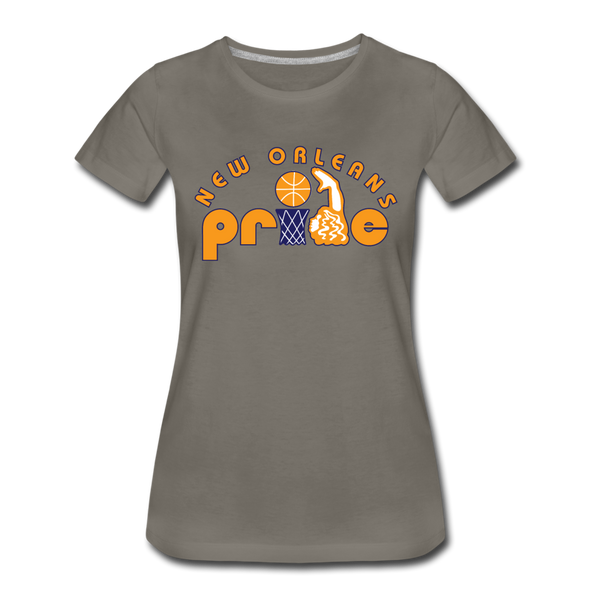 New Orleans Pride Women’s T-Shirt - asphalt gray