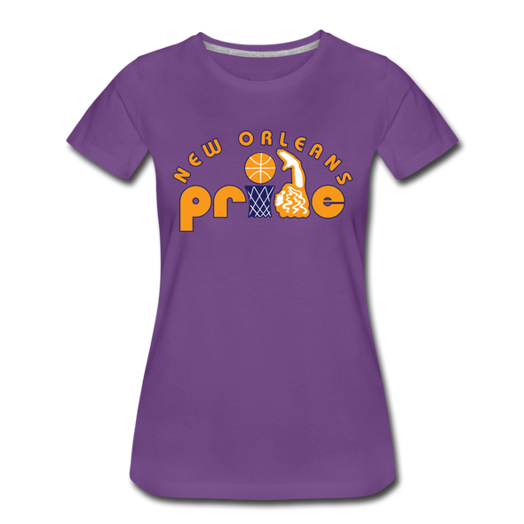 New Orleans Pride Women’s T-Shirt - purple