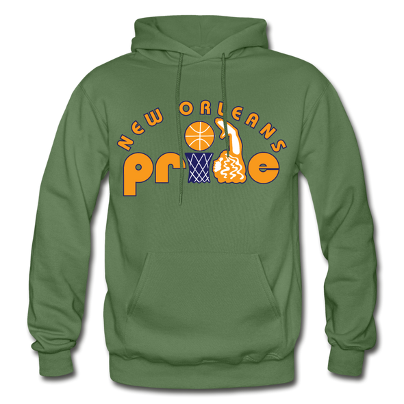 New Orleans Pride Hoodie - military green