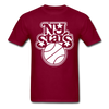 New York Stars T-Shirt - burgundy
