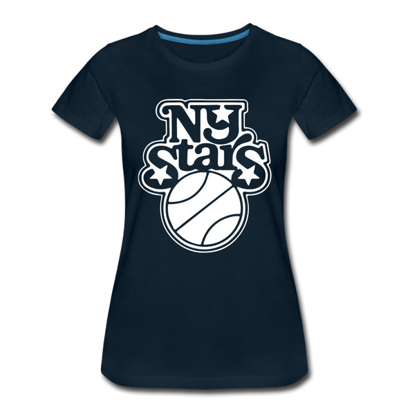 New York Stars Women’s T-Shirt - deep navy