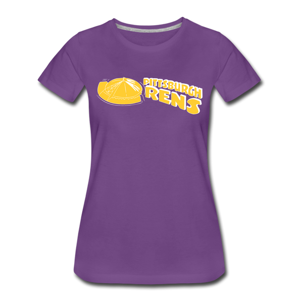 Pittsburgh Rens Women’s T-Shirt - purple
