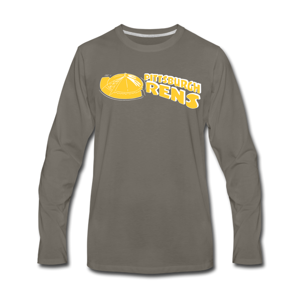Pittsburgh Rens Long Sleeve T-Shirt - asphalt gray