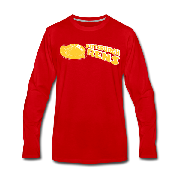 Pittsburgh Rens Long Sleeve T-Shirt - red