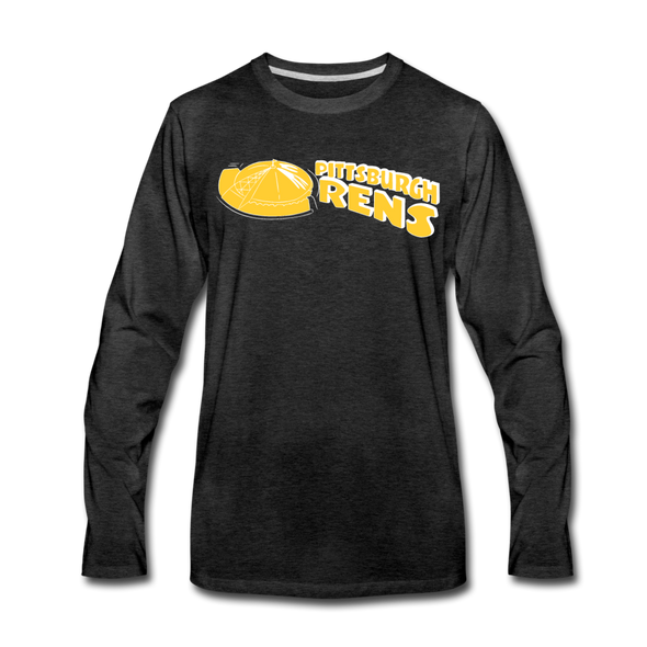 Pittsburgh Rens Long Sleeve T-Shirt - charcoal gray