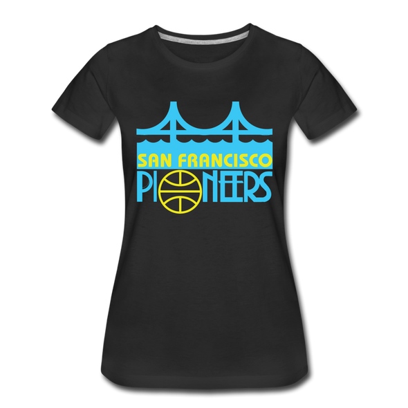 San Francisco Pioneers Women’s T-Shirt - black