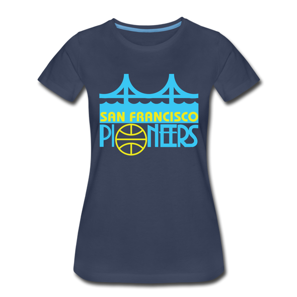San Francisco Pioneers Women’s T-Shirt - navy