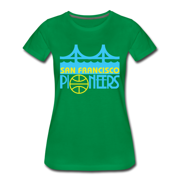 San Francisco Pioneers Women’s T-Shirt - kelly green