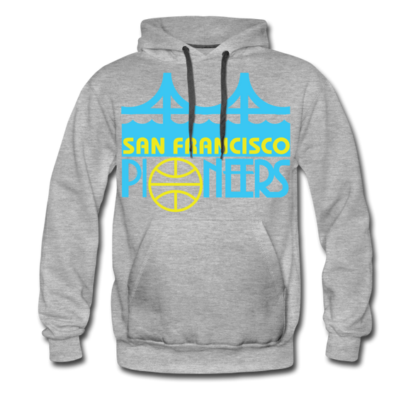 San Francisco Pioneers Hoodie (Premium) - heather gray
