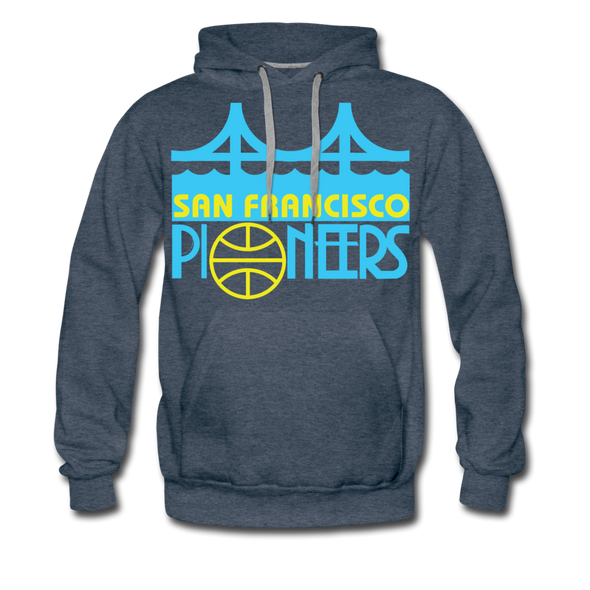 San Francisco Pioneers Hoodie (Premium) - heather denim
