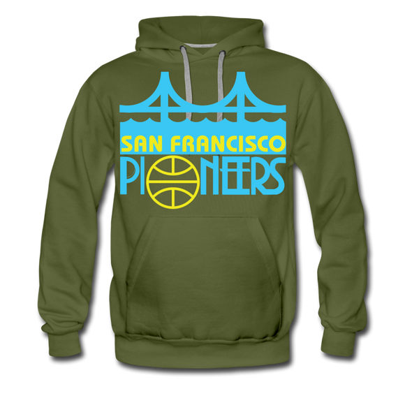 San Francisco Pioneers Hoodie (Premium) - olive green