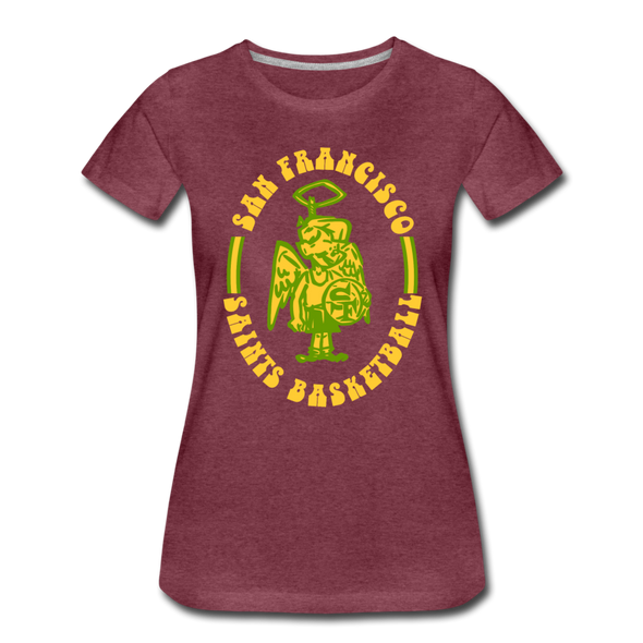San Francisco Saints Women’s T-Shirt - heather burgundy