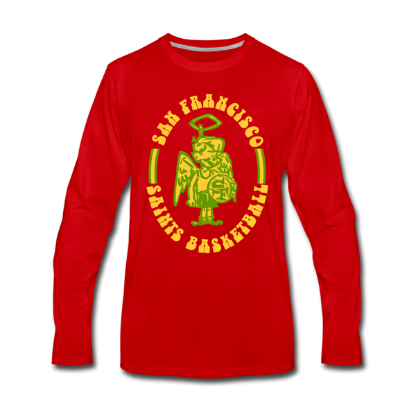 San Francisco Saints Long Sleeve T-Shirt - red