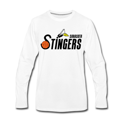 Sarasota Stingers Long Sleeve T-Shirt - white