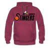 Sarasota Stingers Hoodie (Premium) - burgundy