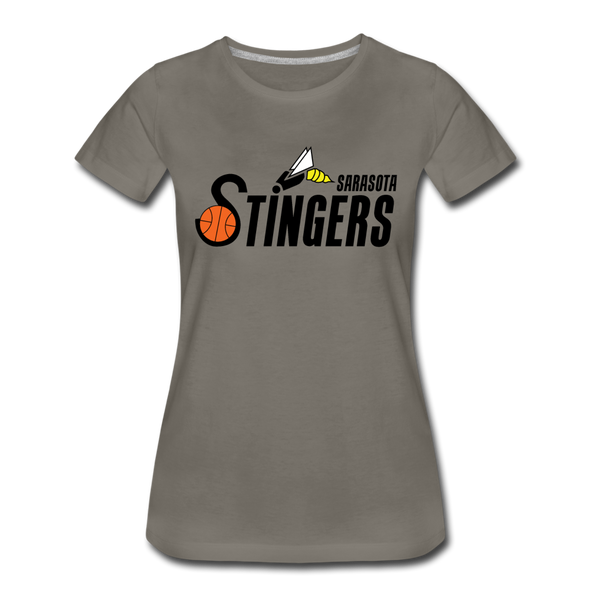 Sarasota Stingers Women’s T-Shirt - asphalt gray