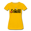 Sarasota Stingers Women’s T-Shirt - sun yellow