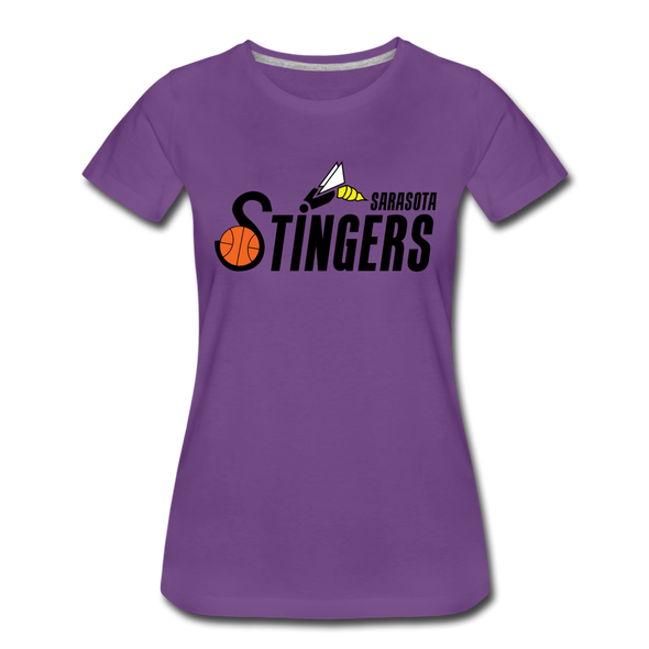 Sarasota Stingers Women’s T-Shirt - purple