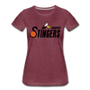 Sarasota Stingers Women’s T-Shirt - heather burgundy