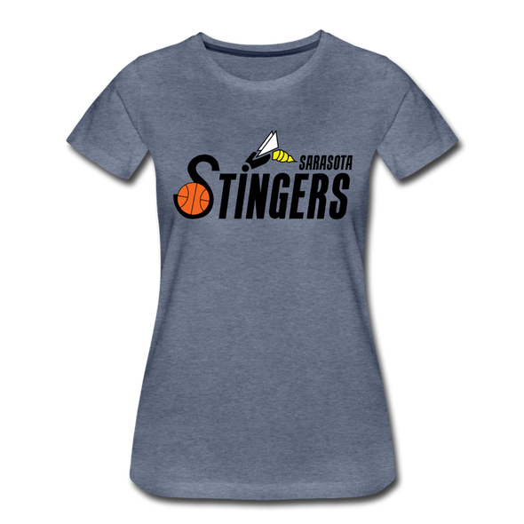 Sarasota Stingers Women’s T-Shirt - heather blue