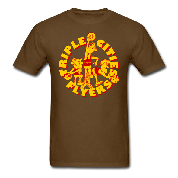Triple Cities Flyers T-Shirt - brown