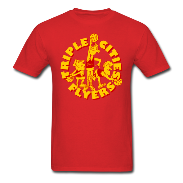 Triple Cities Flyers T-Shirt - red