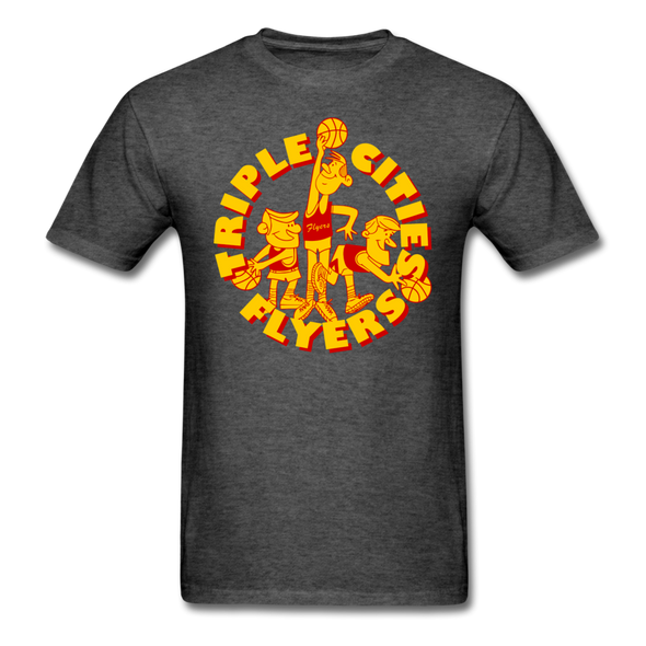 Triple Cities Flyers T-Shirt - heather black
